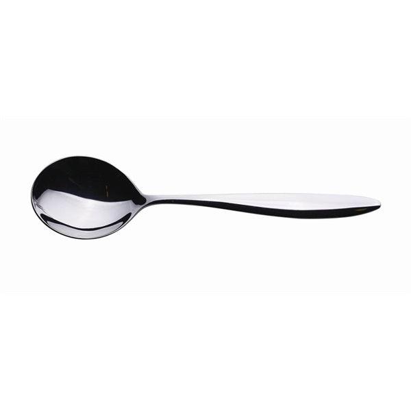 Genware Teardrop Soup Spoon 18/0 (Dozen) - BESPOKE 77