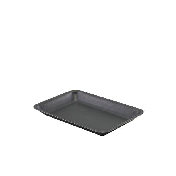 GenWare Black Vintage Steel Tray 20 x 14cm - BESPOKE 77