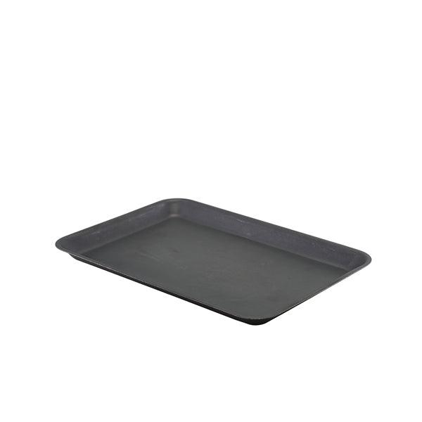 GenWare Black Vintage Steel Tray 31.5 x 21.5cm - BESPOKE 77