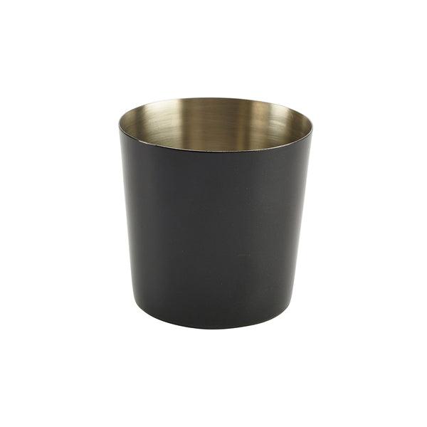 Black Stainless Steel Serving Cup 8.5 x 8.5cm - BESPOKE 77