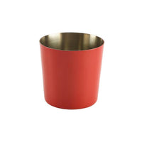 Red Stainless Steel Serving Cup 8.5 x 8.5cm - BESPOKE 77