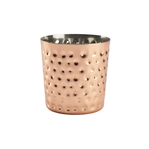 Hammered Copper Plated Serving Cup 8.5 x 8.5cm - BESPOKE 77