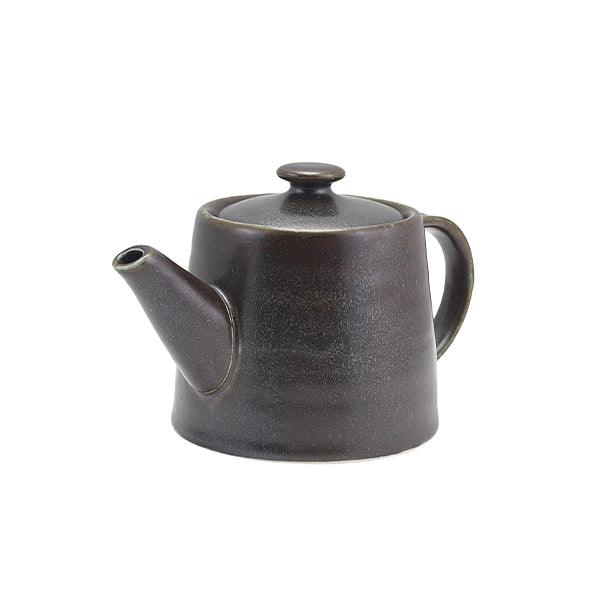 Terra Porcelain Black Teapot 50cl/17.6oz - BESPOKE 77
