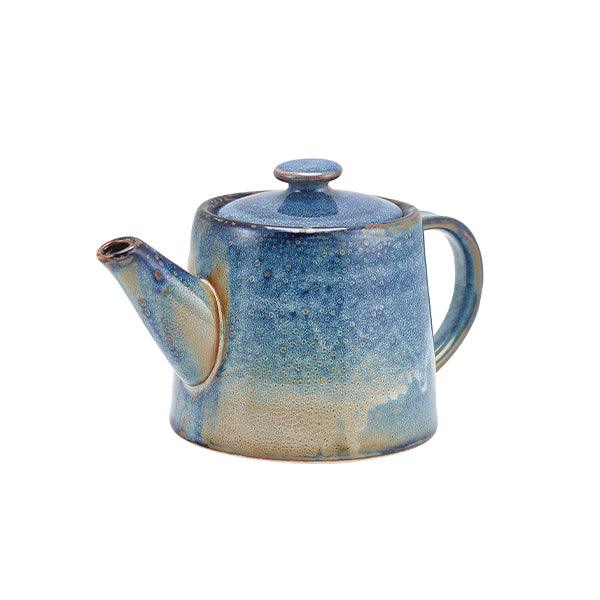 Terra Porcelain Aqua Blue Teapot 50cl/17.6oz - BESPOKE 77