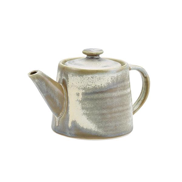 Terra Porcelain Matt Grey Teapot 50cl/17.6oz - BESPOKE 77