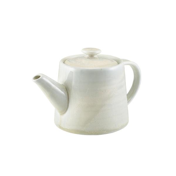 Terra Porcelain Pearl Teapot 50cl/17.6oz - BESPOKE 77