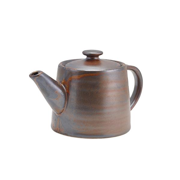 Terra Porcelain Rustic Copper Teapot 50cl/17.6oz - BESPOKE 77