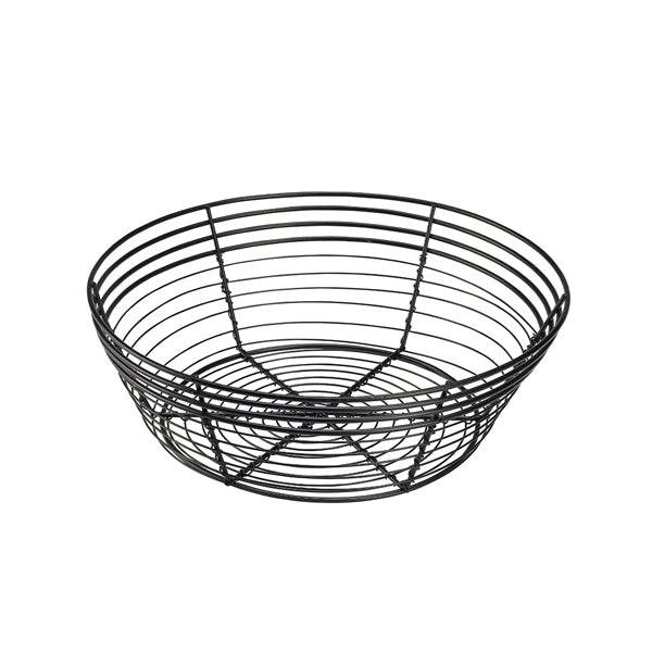 Wire Basket Round 25.5 x 8cm - BESPOKE 77