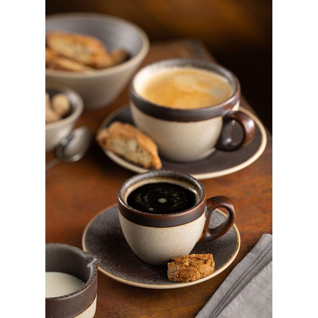 Truffle Porcelain Espresso Saucer 4.75" (12cm) - BESPOKE77
