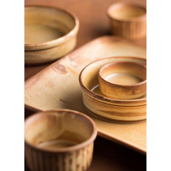 Murra Honey Porcelain Presentation Bowls - BESPOKE77