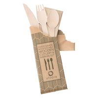 Eco-Friendly Birch Wood Cutlery - BESPOKE77