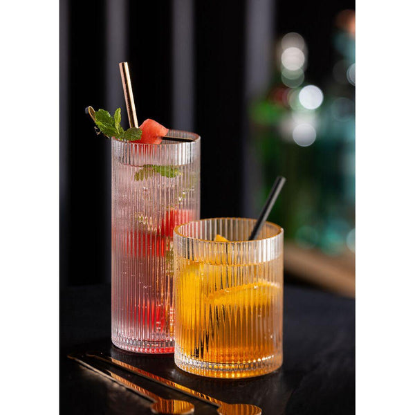 Singapore Double Old Fashioned Glass Tumbler 11oz (31cl) - BESPOKE77