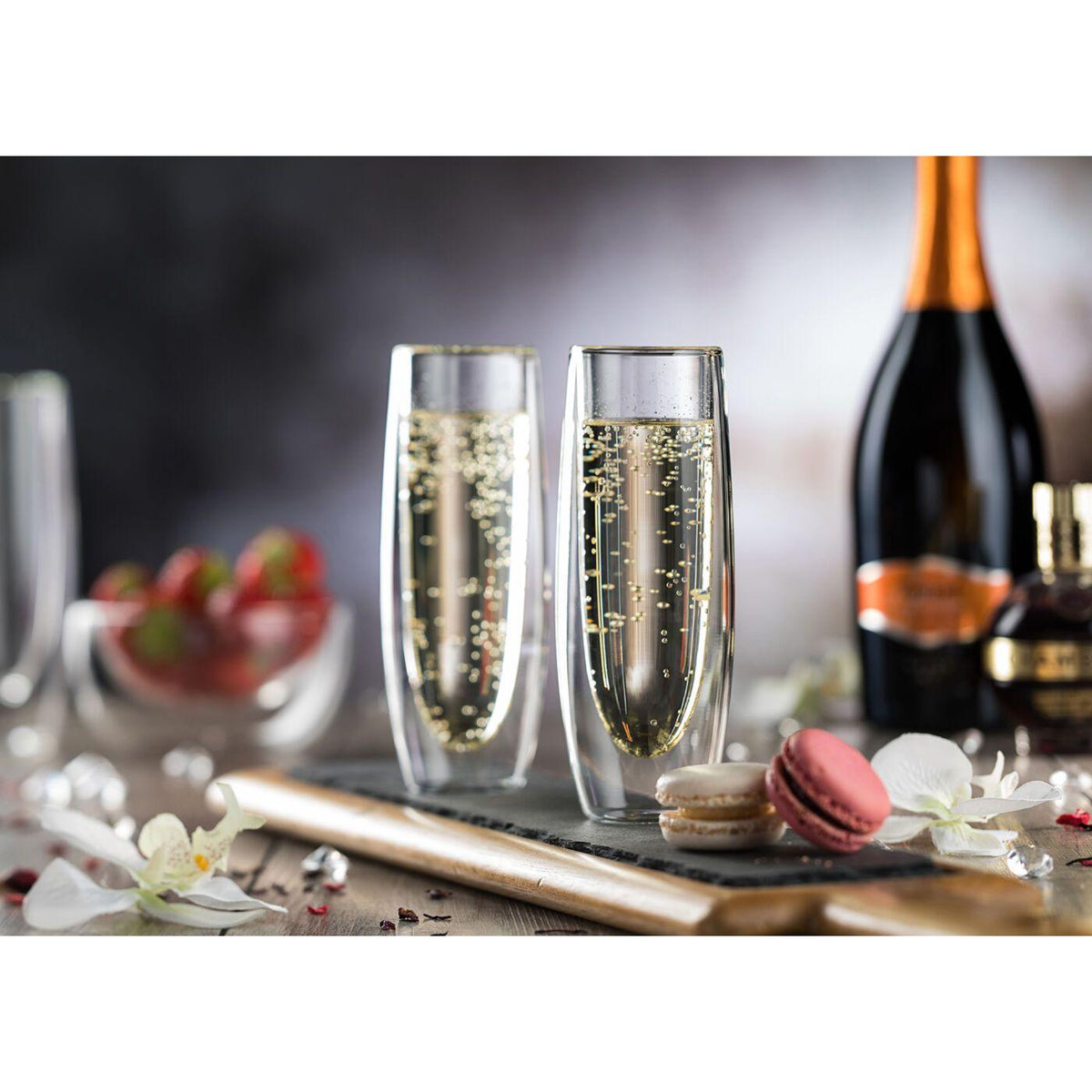 Double Walled Stemless Champagne Glass 6oz (16cl) - BESPOKE77