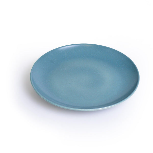 Cadet Blue Stoneware Plate 21.5cm - BESPOKE77