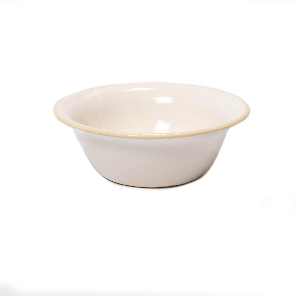 Tavs White With Barley Edge 18cm Dessert Bowl - BESPOKE77