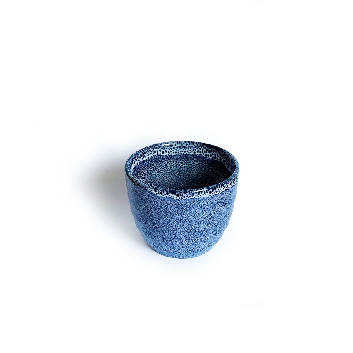 Sapphire Blue Speckled Stoneware Chip Bowl 9.5cm diameter