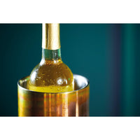 Stainless Steel Iridescent Copper-Coloured Wine Cooler - 12cm Dia x 20cm H - BESPOKE77