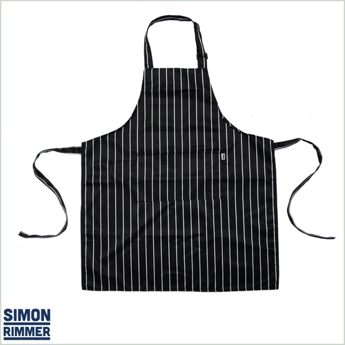 'Simon Rimmer' Striped Chef Apron - BESPOKE77