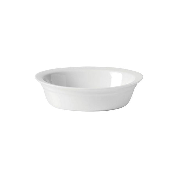Titan Porcelain Oval Lipped Pie Dish 7" (18cm) 13oz (37cl) - BESPOKE77