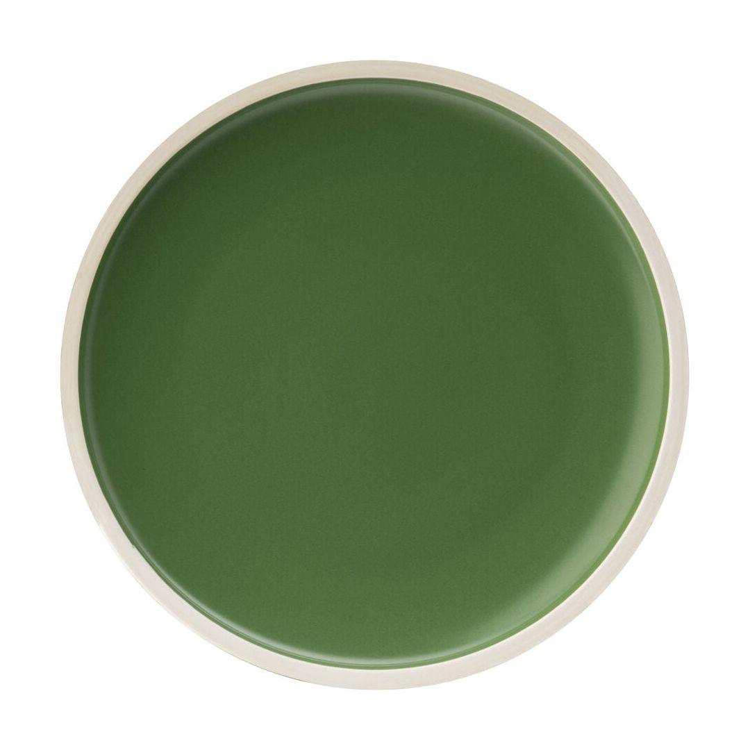 Forma Forest Green Porcelain Plates - BESPOKE77