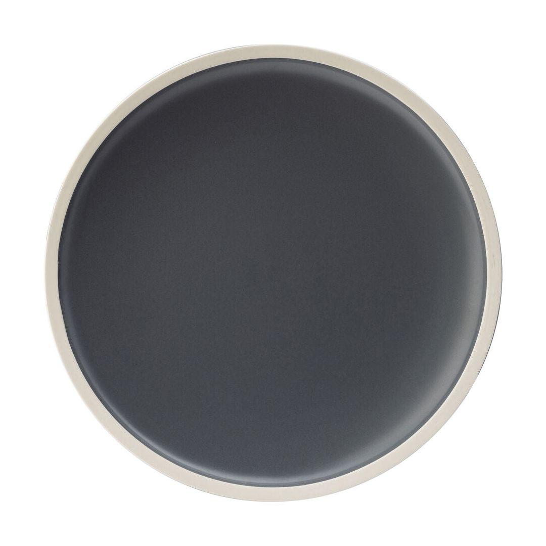 Forma Charcoal Coloured Porcelain Plates - BESPOKE77
