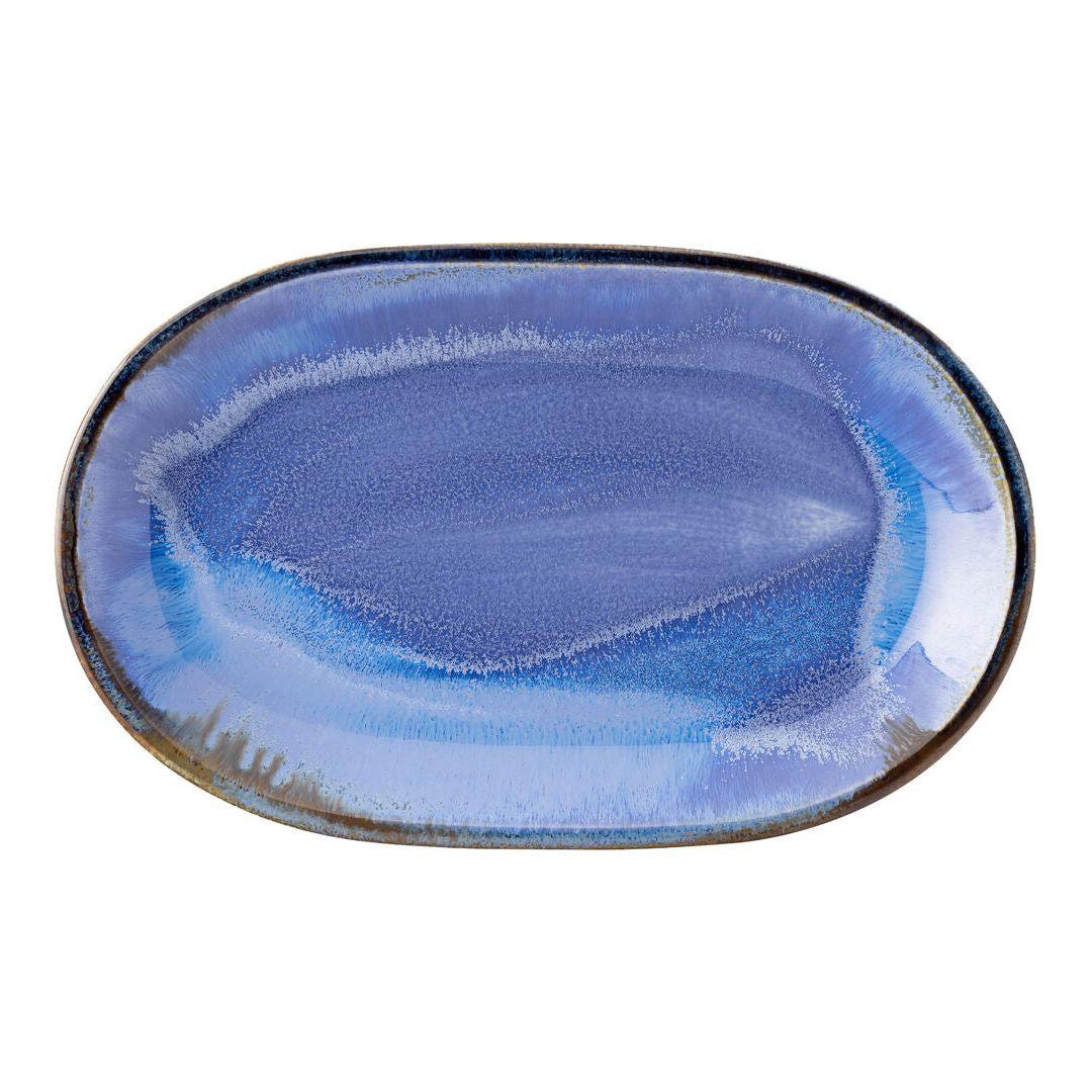 Murra Pacific Blue Porcelain Coupe Dishes - BESPOKE77