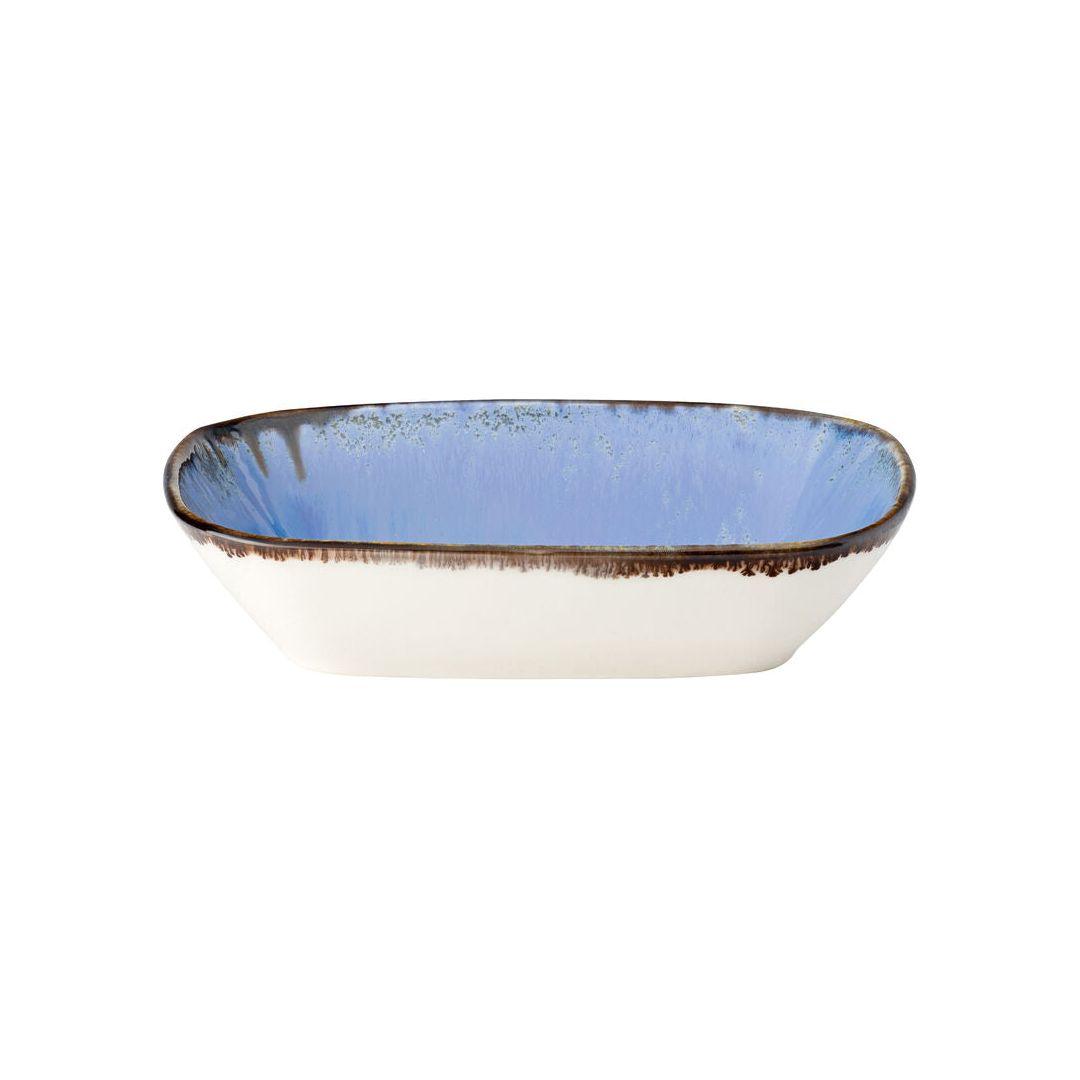 Murra Pacific Blue Porcelain Rectangular Platters - BESPOKE77