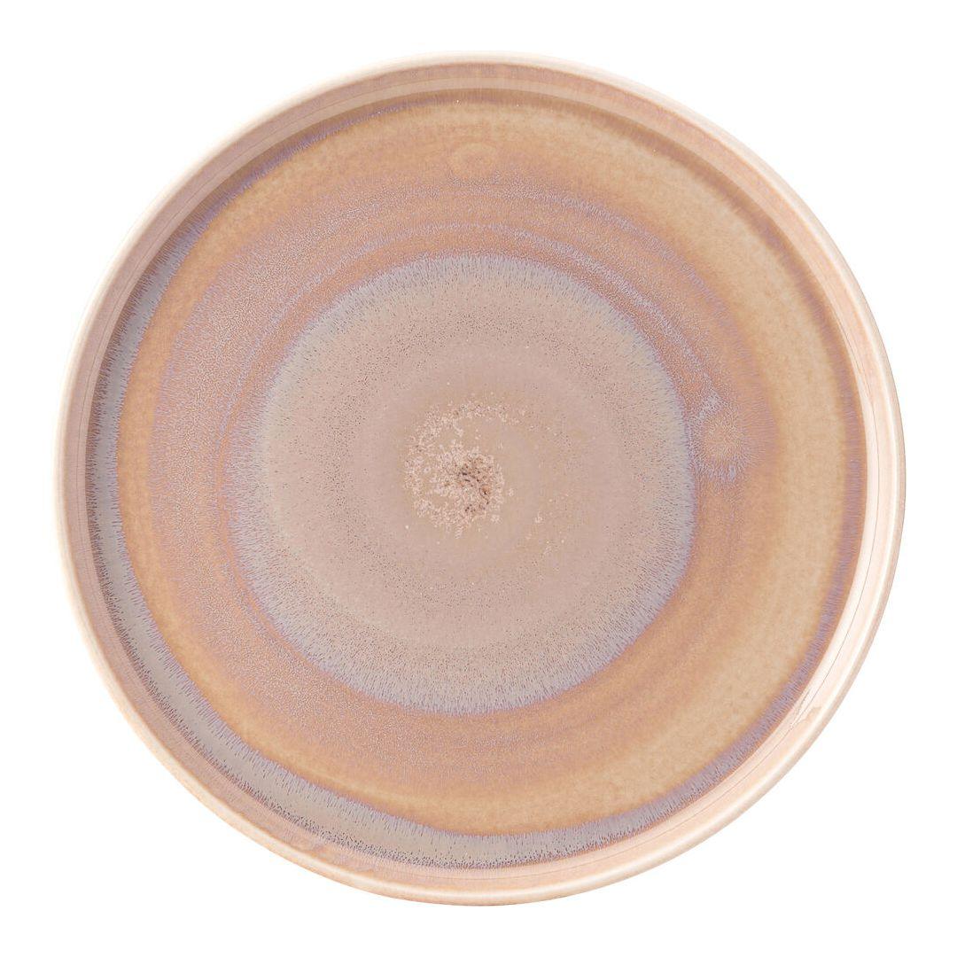 Murra Pink Blush Porcelain Walled Plates - BESPOKE77