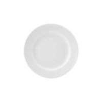 Pure White Porcelain Wide Rim Plates - BESPOKE77