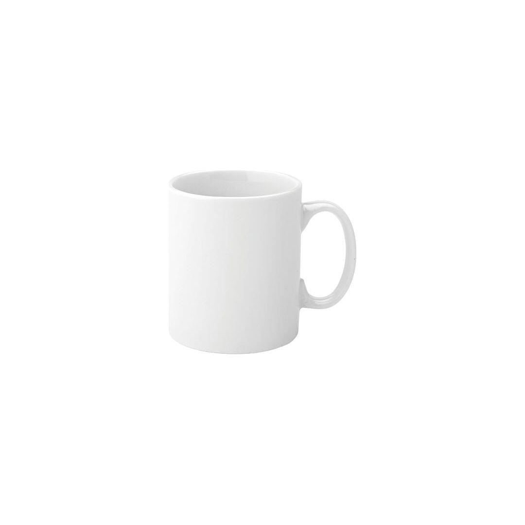 Pure White Economy Straight-Sided Mug 12oz (34cl) - BESPOKE77