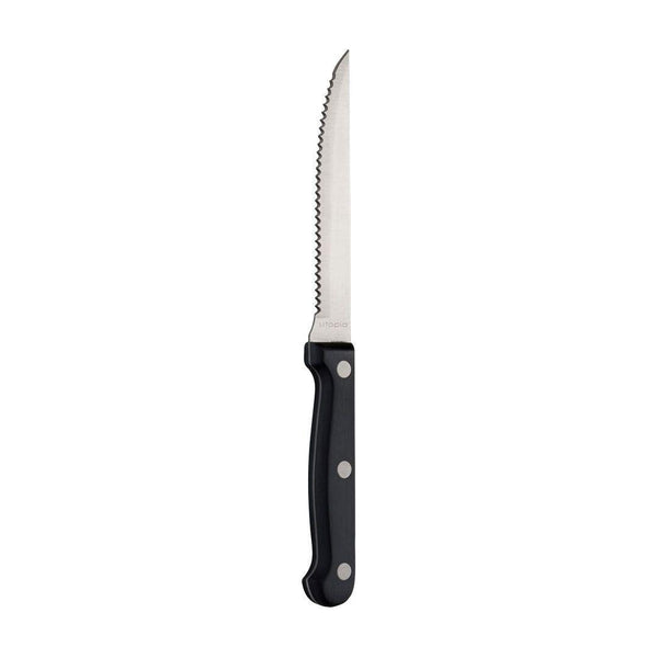 Black Handled Steak Knife - BESPOKE77