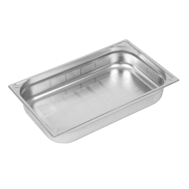 Stainless Steel Perforated Gastronorm 1/1 Pan - Various Sizes - BESPOKE77