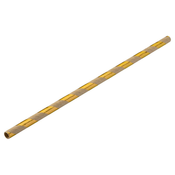 Paper Gold/Craft Straw 8" (20cm) - BESPOKE77