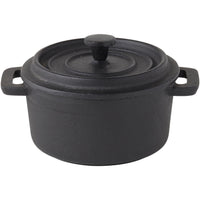 Cast Iron Round Black Casserole Dishes - BESPOKE77