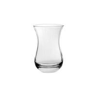 An Aida Tea Glass vase on a white background, brand of Utopia.
