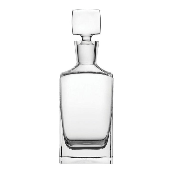 Square Crystal Glass Whisky Bottle / Decanter - BESPOKE77