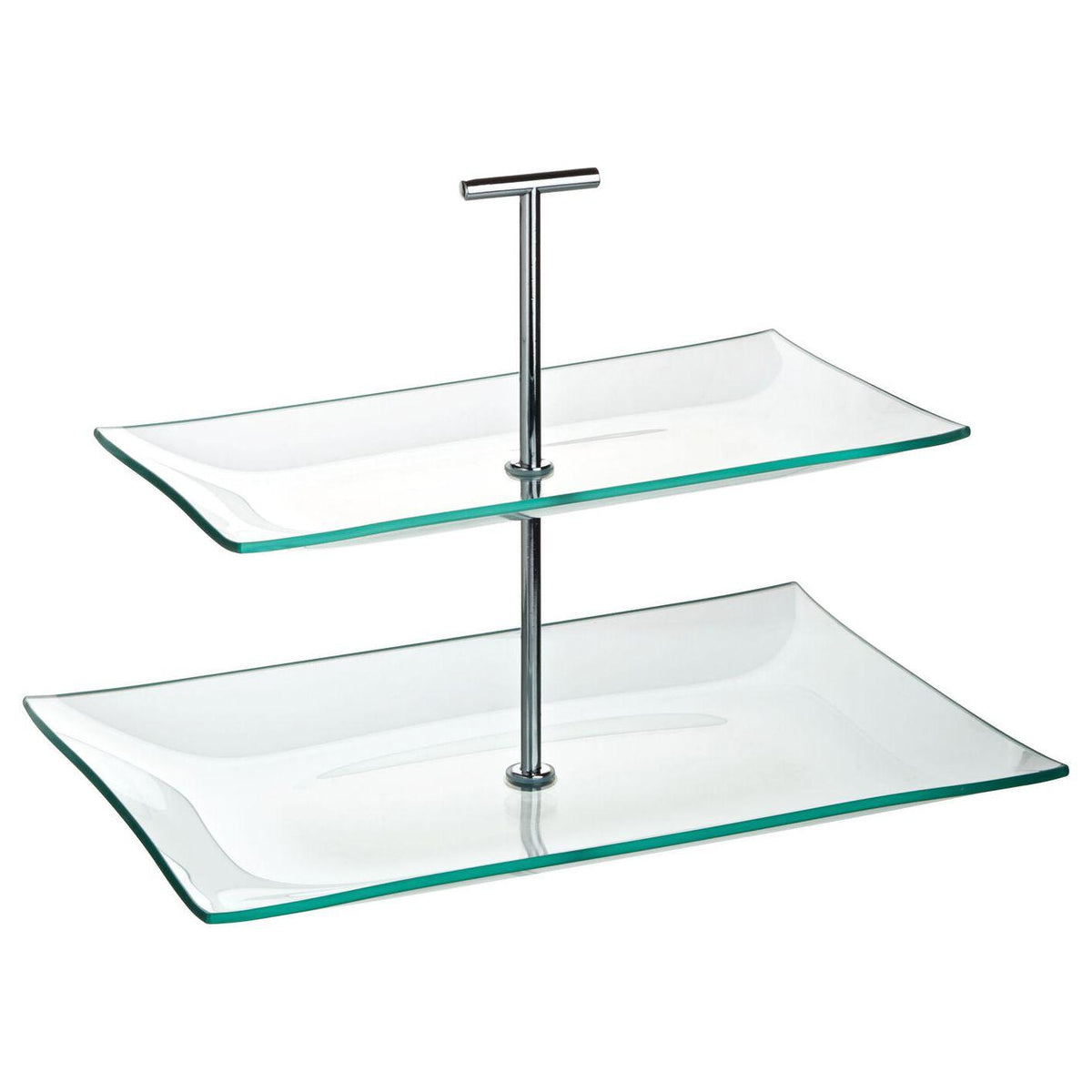 Aura Tiered Glass Plate - BESPOKE77