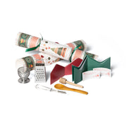 Eco Friendly Christmas Crackers 12 Inch - Xmas Trees/Baubles Print