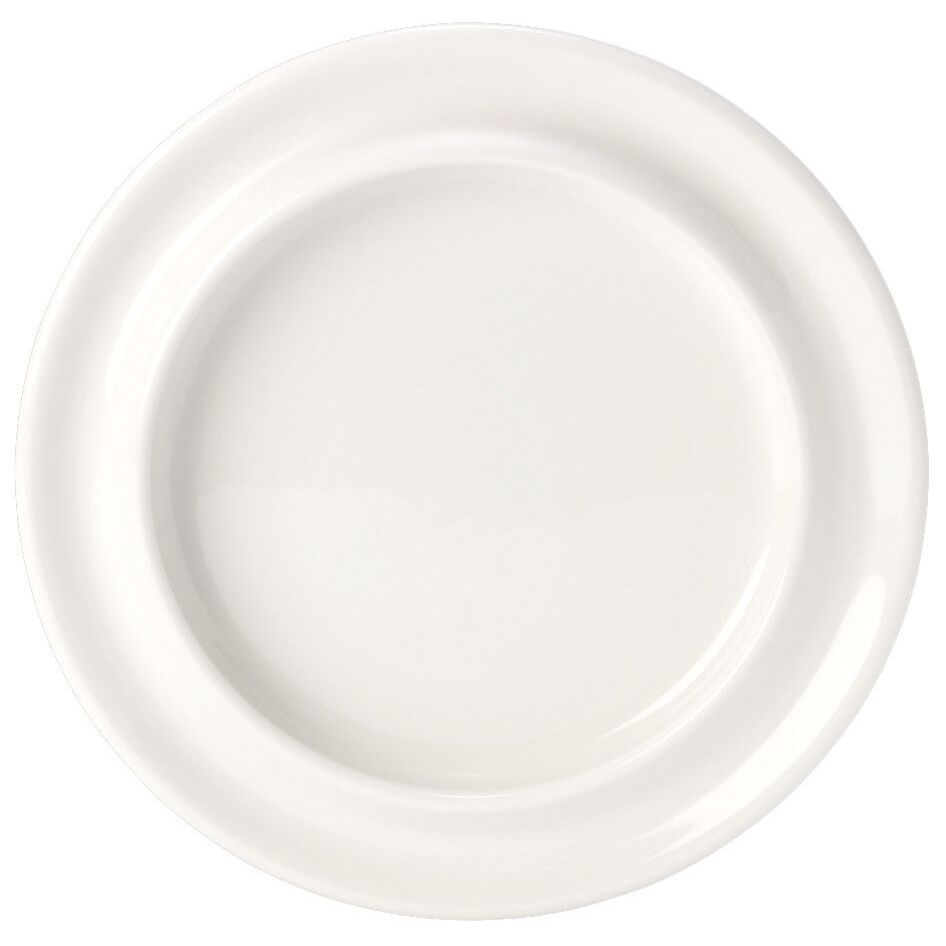 Utopia | Tableware | Simplicity White Plate 21.5cm (8 1/2") | Bespoke77