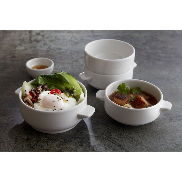 Utopia | Tableware | Simplicity White Butter Pad 10.25cm (4") | Bespoke77