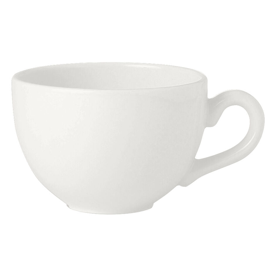 Utopia | Tableware | Simplicity White Low Cup 34cl (12oz) | Bespoke77
