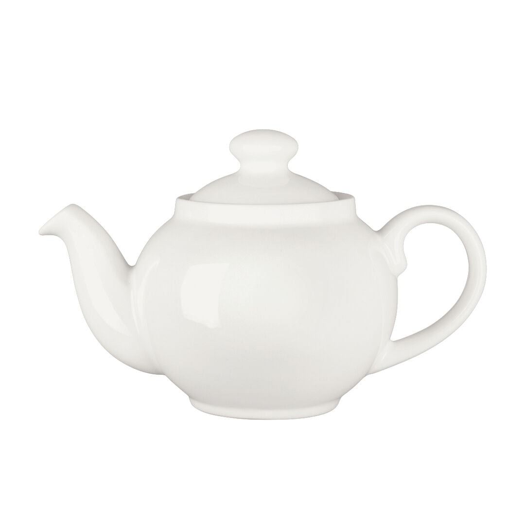 Utopia | Tableware | Simplicity White Teapot 42.5cl (15oz) | Bespoke77