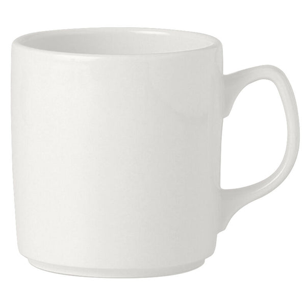 Utopia | Tableware | Simplicity White Atlantic Mug 34cl (12oz) | Bespoke77