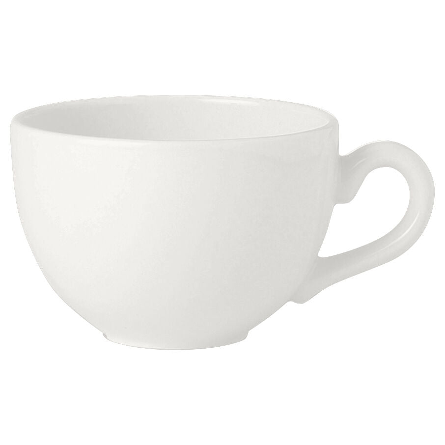 Utopia | Tableware | Simplicity White Low Cup 17cl (6oz) | Bespoke77