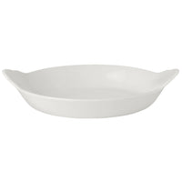 Utopia | Tableware | Simplicity White Round Eared Scallop Dish 14.5cm (5 3/4") | Bespoke77