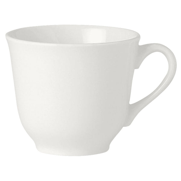 Utopia | Tableware | Simplicity White Slimline Tall Cup 20cl (7oz) | Bespoke77