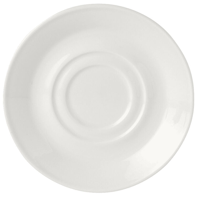 Utopia | Tableware | Simplicity White D/W Soup Stand 16.5cm (6 1/2") | Bespoke77