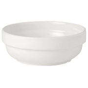 Utopia | Tableware | Simplicity White Stacking Bowl 17cm 88cl (6 3/4" 31oz) | Bespoke77