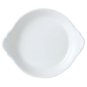 Utopia | Tableware | Simplicity White Round Eared Dish 18.5cm (7 1/4") | Bespoke77