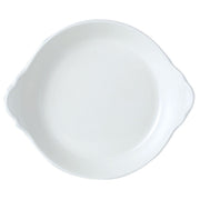 Utopia | Tableware | Simplicity White Round Eared Dish 21.5cm (8 1/2") | Bespoke77